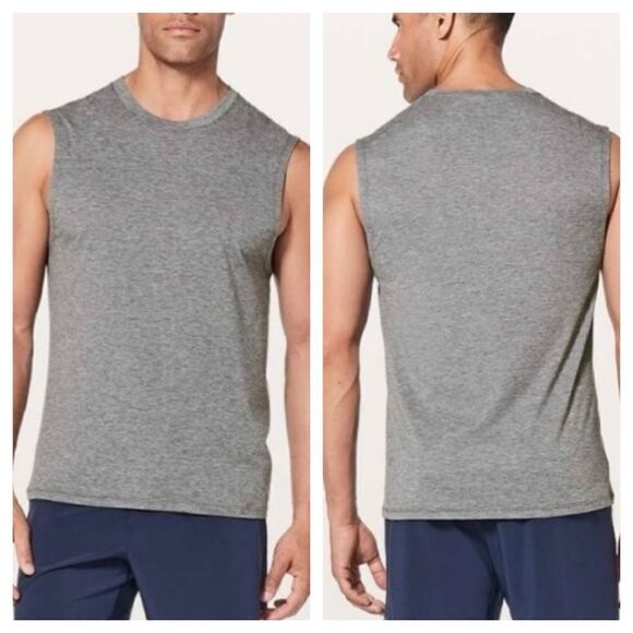 LULULEMON MENS SOMATIC AERO SLEEVELESS TEE - Picture 1 of 10